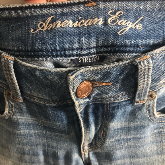 AE distressed slim boot cut jeans! 0 - Picture 2 of 10